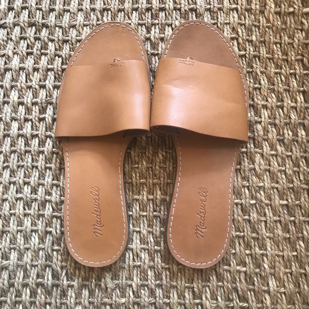 Madewell Boardwalk Post Slide Sandal
